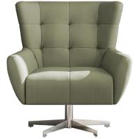 Poltrona Decorativa Base Giratoria Keoma Sl 940 Moll Sl 940 - 1