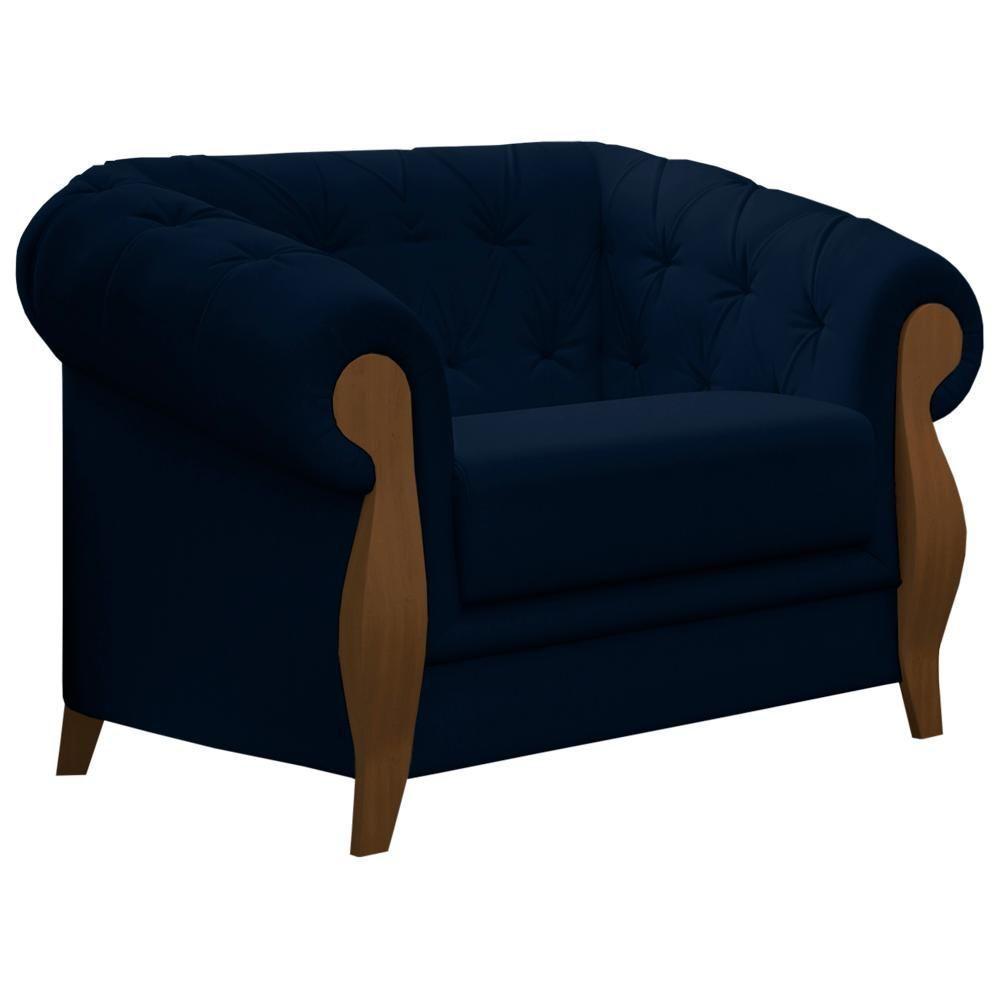 Poltrona Decorativa Pes Em Madeira Murano Sl 948 Moll Sl 948 - 1