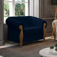 Poltrona Decorativa Pes Em Madeira Murano Sl 948 Moll Sl 948 - 3