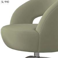 Poltrona Decorativa Base Giratoria Onix Sl 940 Moll Sl 940
