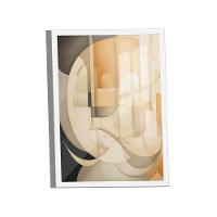 Quadro Abstract Forms Light -- Br Artes - 1