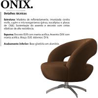 Poltrona Decorativa Base Giratoria Onix Sl 942 Moll Sl 942 - 6