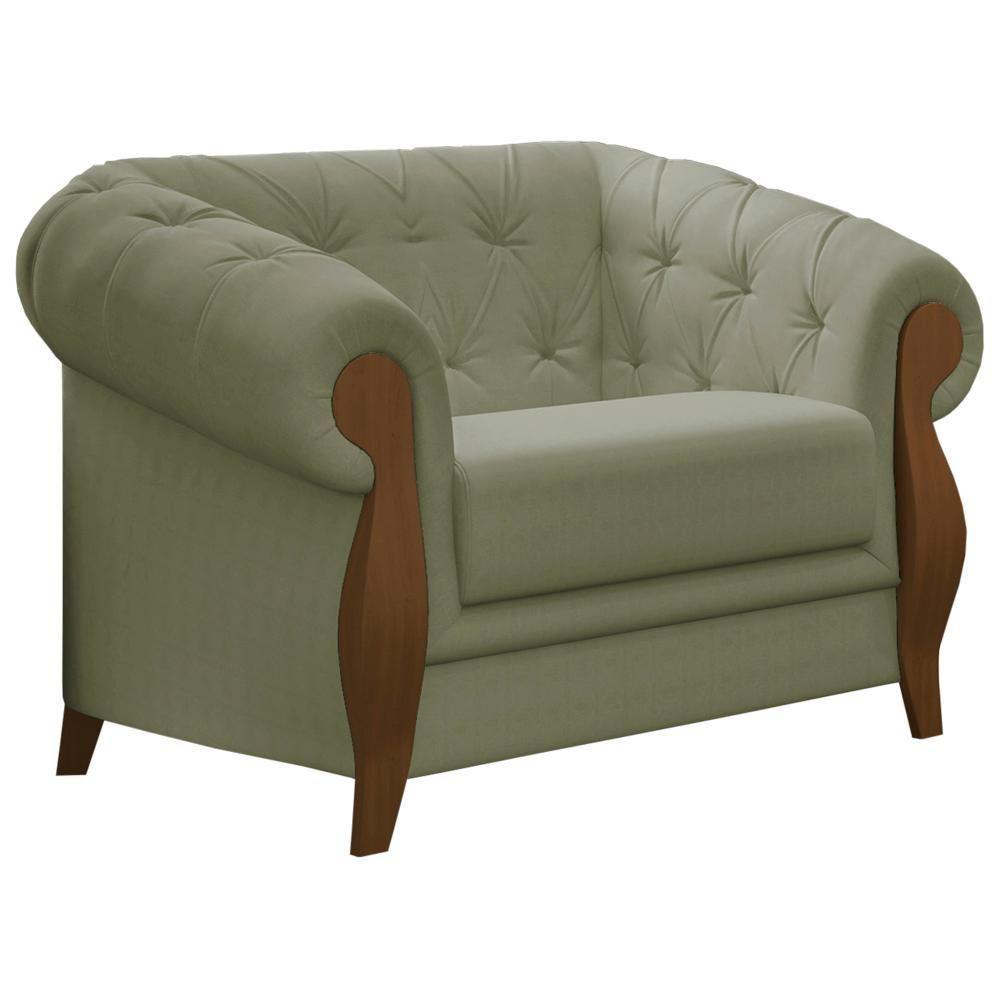 Poltrona Decorativa Pes Em Madeira Murano Sl 940 Moll Sl 940 - 1