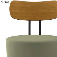 Poltrona Decorativa Lua Sl 940 Moll Sl 940 - 6