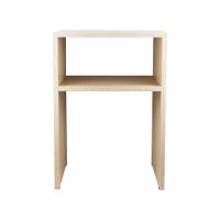 Mesa De Cabeceira Carvalho Cama Solteiro Quarto Sala 35cm - 3