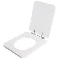 Assento Sanitário Acrílico Square Branco Incepa Cidamar - 5