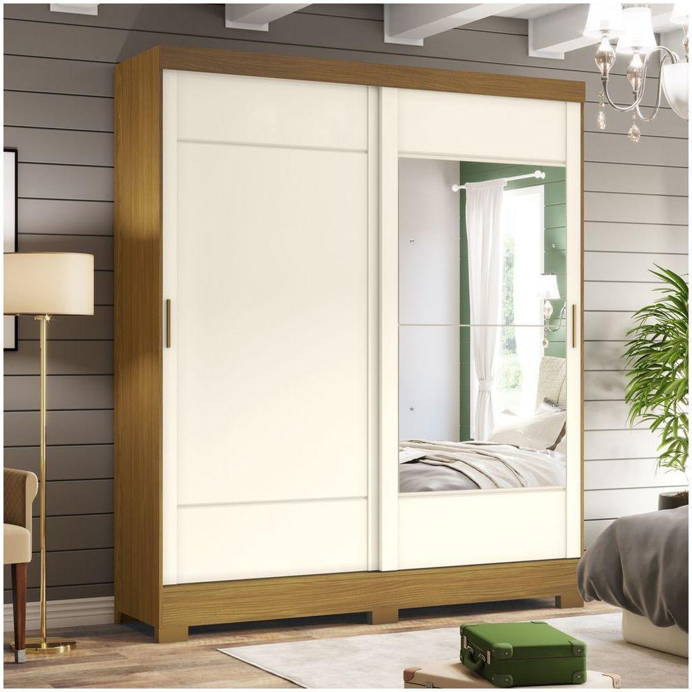 Guarda Roupa 02 Portas 02 Gavetas B74 Briz Nature - 2