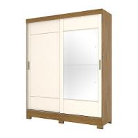 Guarda Roupa 02 Portas 02 Gavetas B74 Briz Nature - 3