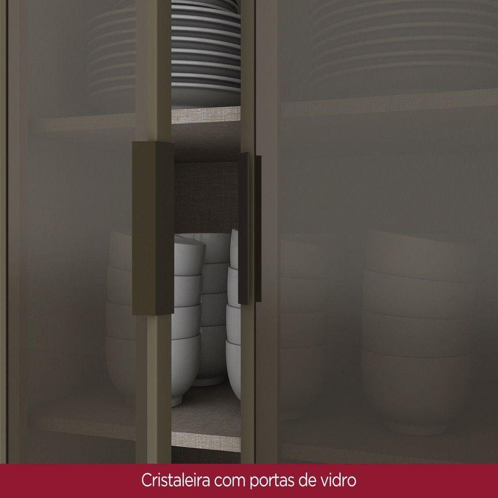Cozinha Completa De 07 Peças Com Cristaleira Henn - 3