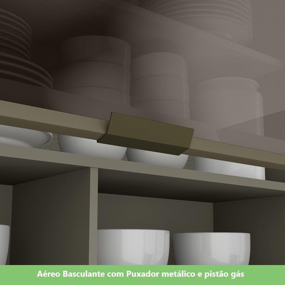 Cozinha Completa 6 Peças Com Torre Quente 02 Fornos Lora Casa 812 Duna Com Cristal - 4