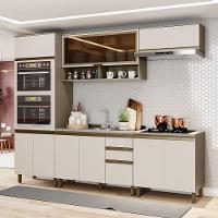 Cozinha Completa 6 Peças Com Torre Quente 02 Fornos Lora Casa 812 Duna Com Cristal - 1