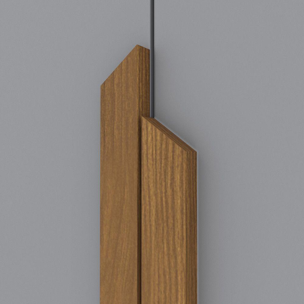 Guarda Roupa Casal 6 Portas 6 Gavetas Andréas Henn Cinza Com Nature - 5