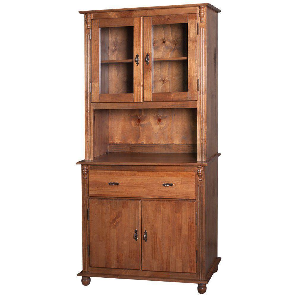 Arca Oratório 2 Portas 1 Gaveta - M550630 Garapa - Verniz - 1