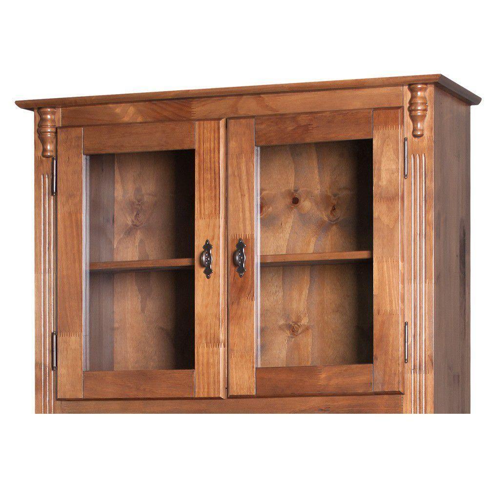 Arca Oratório 2 Portas 1 Gaveta - M550630 Garapa - Verniz - 2