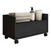 Balcão Gabinete Banheiro Com Rodízios 80 Cm - 2