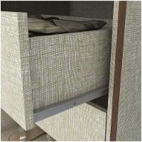 Guarda Roupa Casal 06 Portas 03 Gavetas Lima Henn Castanho - 2