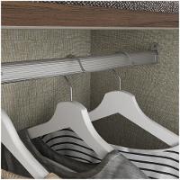 Guarda Roupa Casal 06 Portas 03 Gavetas Lima Henn Castanho - 3