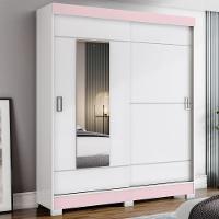 Guarda Roupa 02 Portas 02 Gavetas B66 Briz Branco