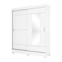 Guarda Roupa 02 Portas 02 Gavetas B66 Briz Branco - 6