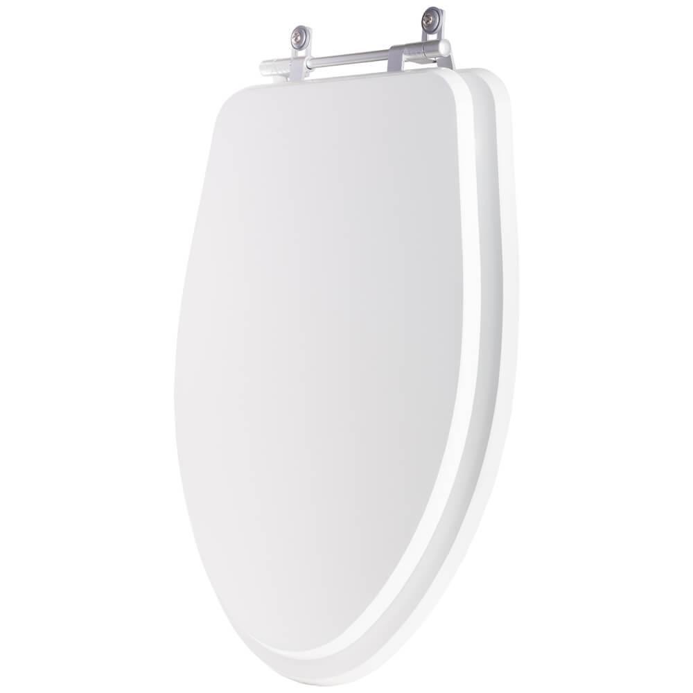 Assento Sanitário Poliéster Alpinia Branco Para Vaso Fiori - 4