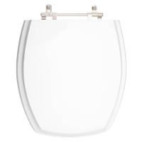 Tampa de Vaso Poliéster Iris Branco para Bacia Onix - 1