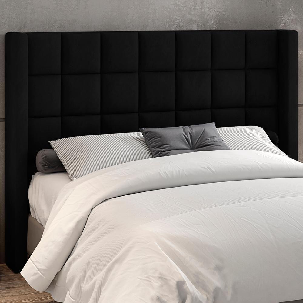 Cabeceira Queen 160 Cm Genov Veludo Sl 944 Peer Sl 944 - 8