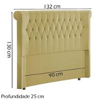 Cabeceira Solteiro 90 Cm Mirag Corano Tcs 355 Peer Tcs 355 - 6