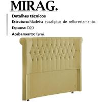 Cabeceira Solteiro 90 Cm Mirag Corano Tcs 355 Peer Tcs 355 - 7