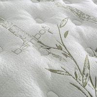 Cama Box Queen Herval Imperatore Eco Bamboo 158X198X73Cm Molas Ensacadas - Marrom - 5