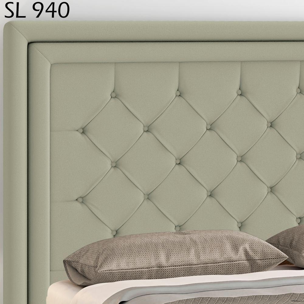 Cabeceira Solteiro 90 Cm Padov Veludo Sl 940 Peer Sl 940 - 6