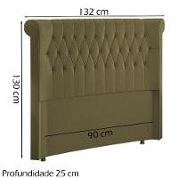 Cabeceira Solteiro 90 Cm Mirag Corano Tcs 357 Peer Tcs 357 - 5