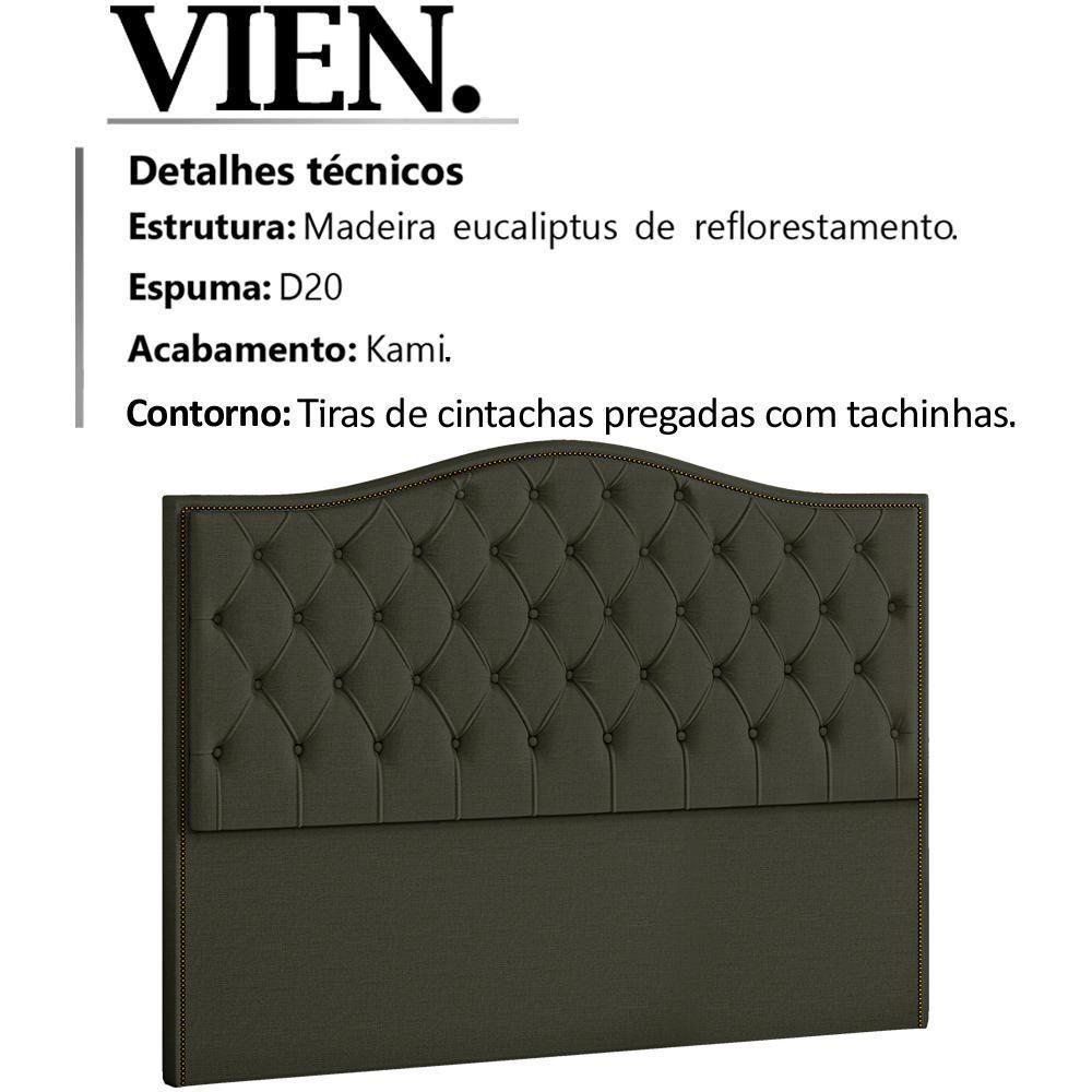 Cabeceira Casal 140 Cm Vien Linho Sl 74 Peer Sl 74 - 7