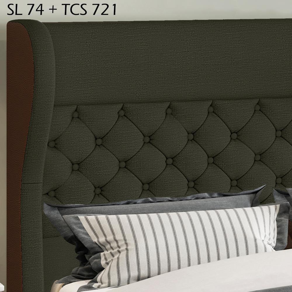 Cabeceira Casal 140 Cm Hav Linho E Corano Sl 74 Tcs 721 Peer Sl 74 Tcs 721 - 5