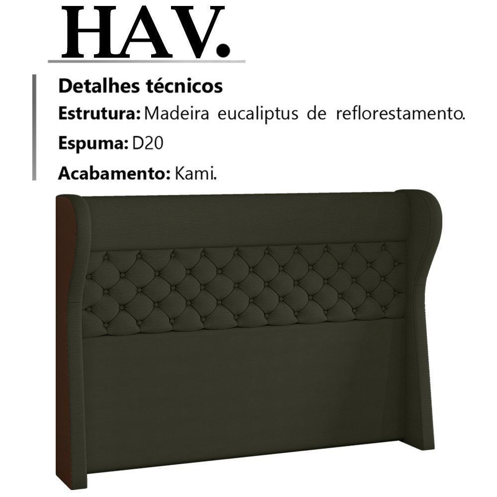Cabeceira Casal 140 Cm Hav Linho E Corano Sl 74 Tcs 721 Peer Sl 74 Tcs 721 - 8