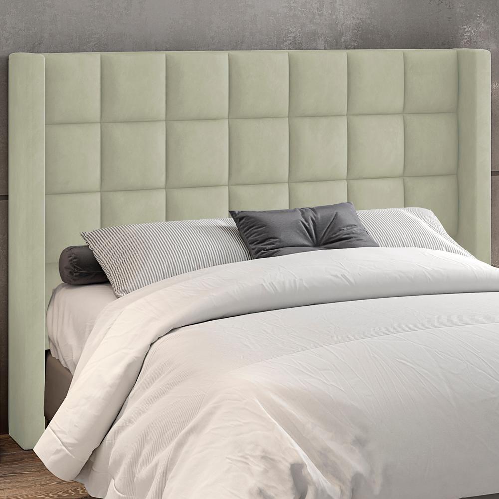 Cabeceira Casal 140 Cm Genov Veludo Sl 940 Peer Sl 940 - 8