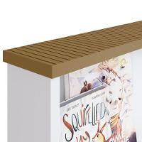 Cômoda Infan. 1 Porta 4 Gavetas C/ Espelho House A05 Branco