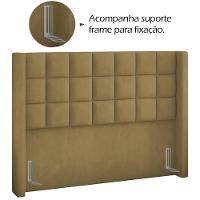 Cabeceira Queen 160 Cm Genov Veludo Sl 945 Peer Sl 945