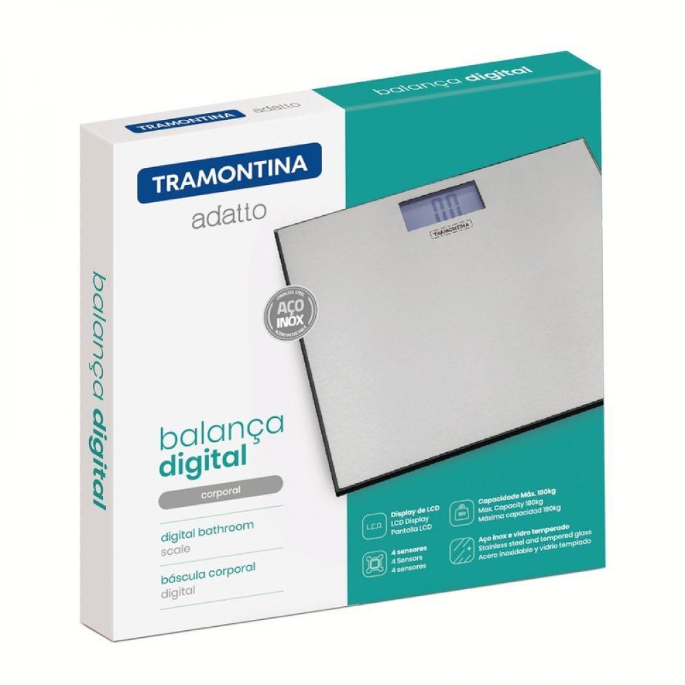 Balança Digital para Banheiro Aço Inox Tramontina 61101/220 - 2
