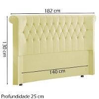 Cabeceira Casal 140 Cm Mirag Corano Tcs 350 Peer Tcs 350 - 6
