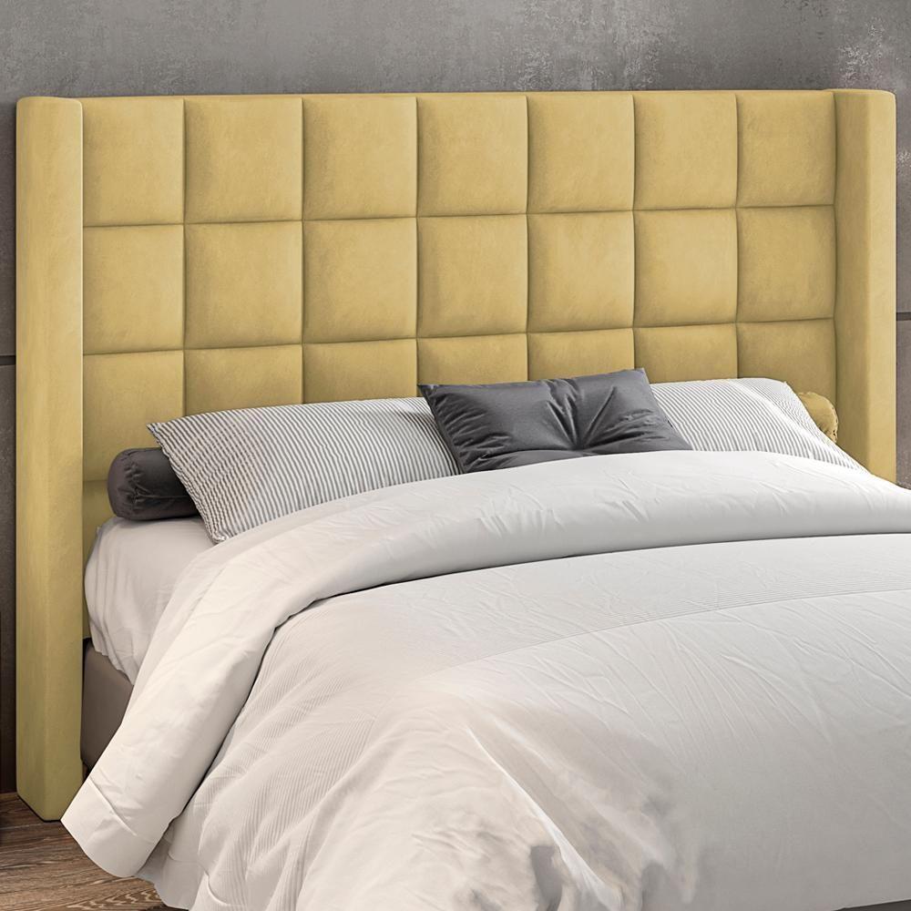 Cabeceira Casal 140 Cm Genov Veludo Sl 941 Peer Sl 941 - 8
