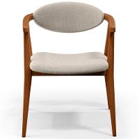 Kit 02 Poltronas Para Sala De Estar Cecília B04 Linho Cru - 7