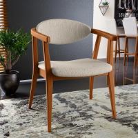 Kit 02 Poltronas Para Sala De Estar Cecília B04 Linho Cru - 9