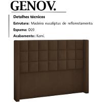 Cabeceira Casal 140 Cm Genov Veludo Sl 942 Peer Sl 942 - 13