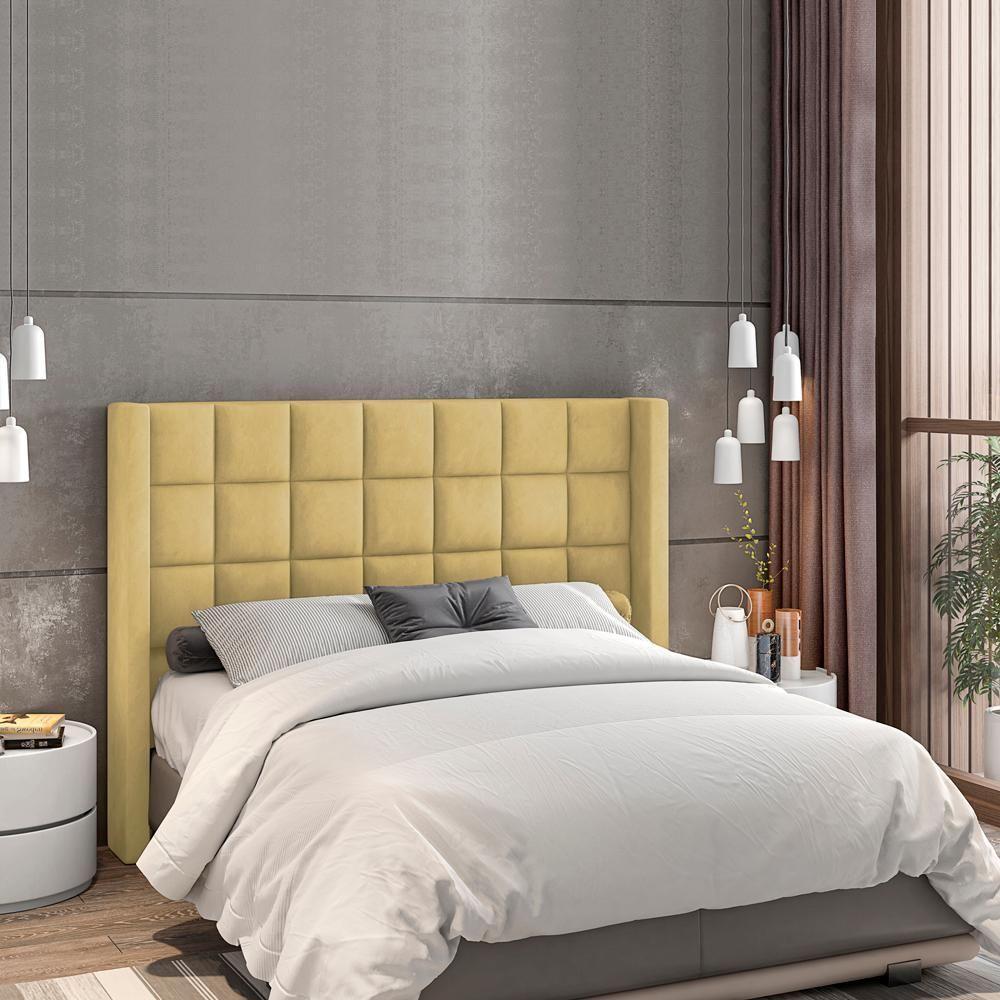 Cabeceira Queen 160 Cm Genov Veludo Sl 941 Peer Sl 941 - 3