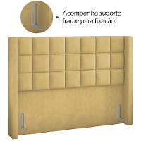Cabeceira Queen 160 Cm Genov Veludo Sl 941 Peer Sl 941 - 6
