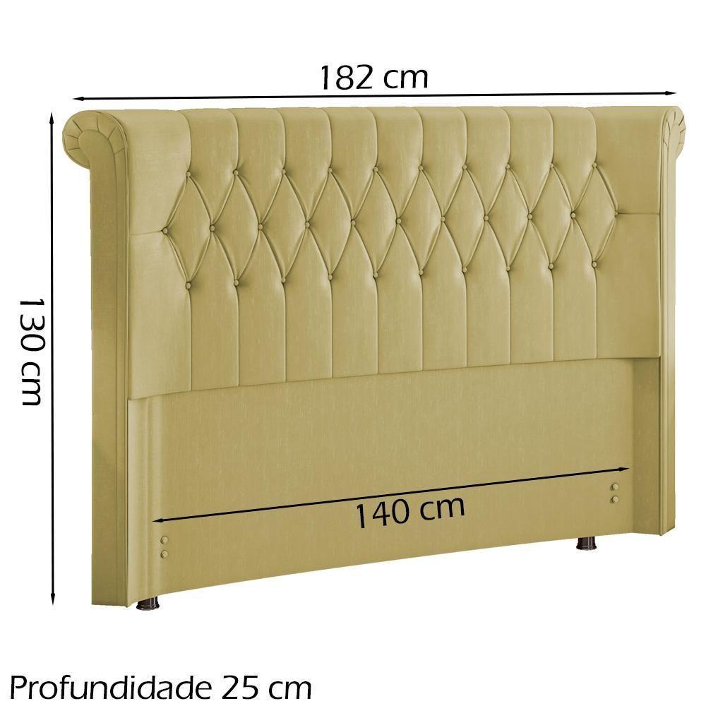 Cabeceira Casal 140 Cm Mirag Corano Tcs 355 Peer Tcs 355 - 6