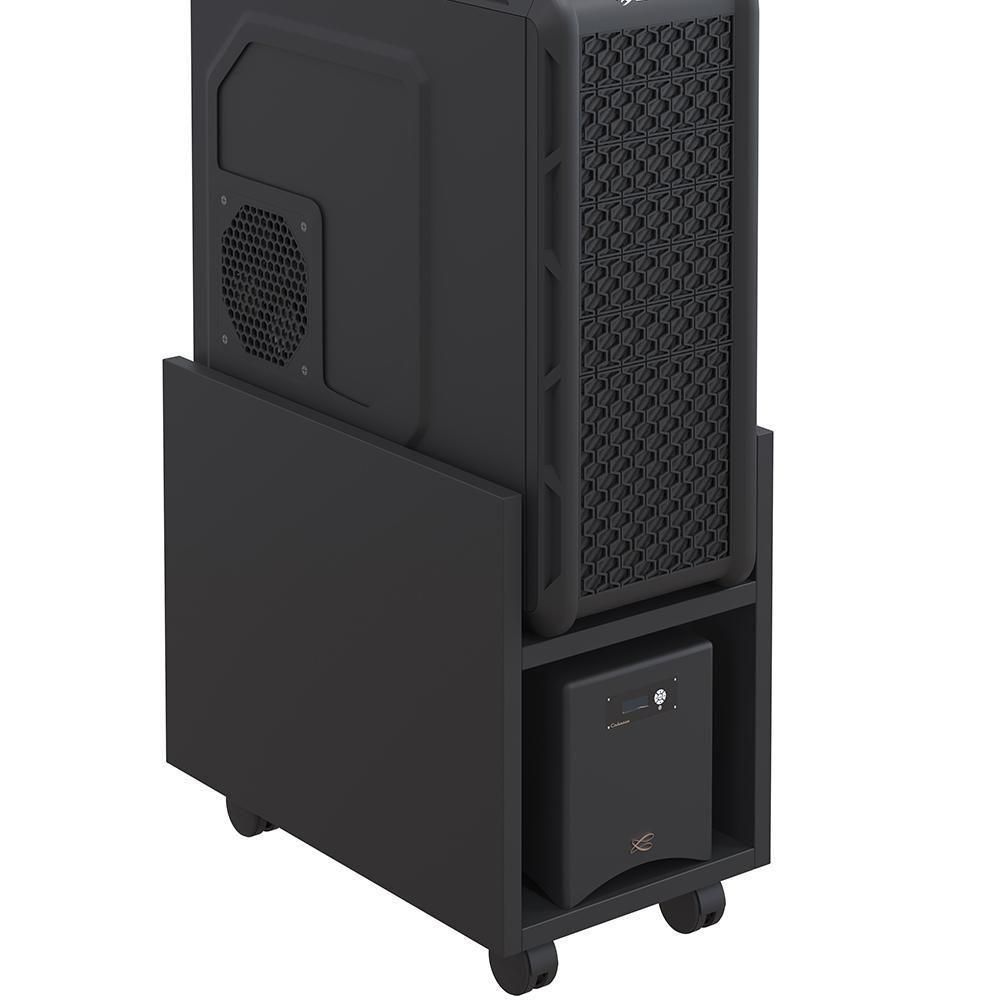 Suporte Para Cpu E Nobreak Com Rodízios Guide L03 Preto - 7