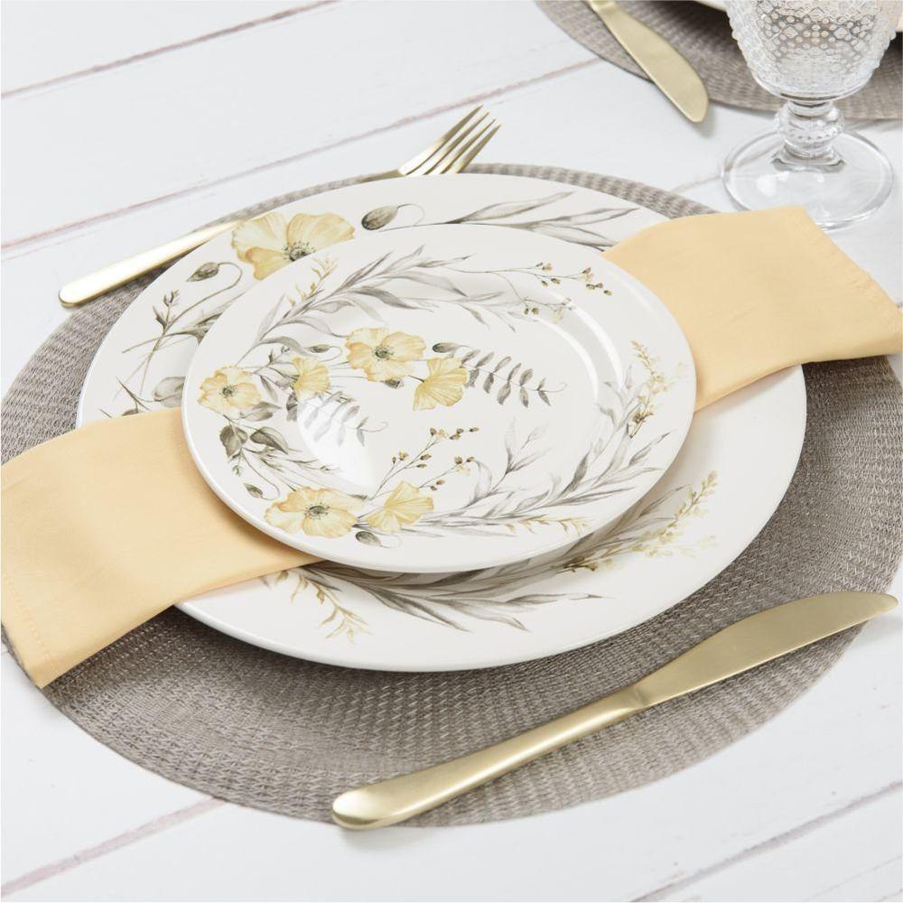 Jogo Americano Copa E Cia Avulso Serenity Cimento-queimado - 4