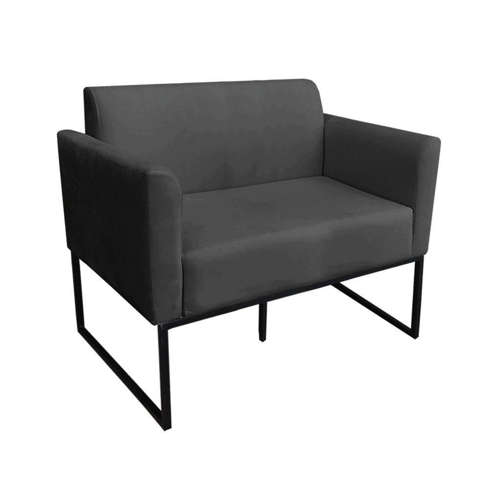 Namoradeira Marisa Suede Preto Preto - 1