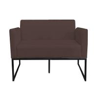 Namoradeira Marisa Suede Marrom Preto - 5